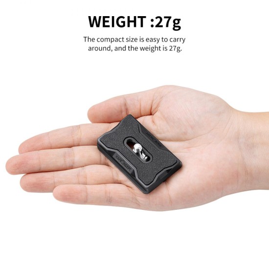 K&F Concept Aluminium Quick Release Plate K&F Concept Aluminium Quick Release Plate